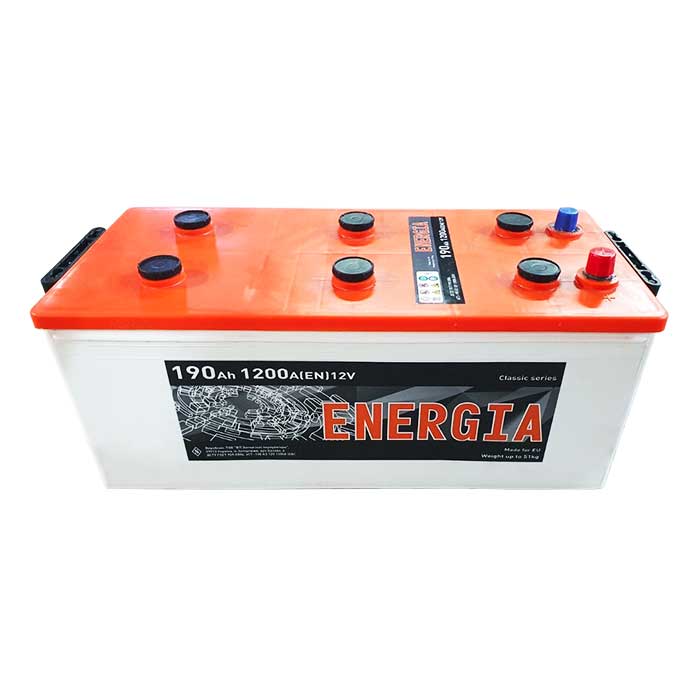Акумулятор ENERGIA Truck 190Ah бокова(+/-) (1200EN) (д513*ш223*в223)
